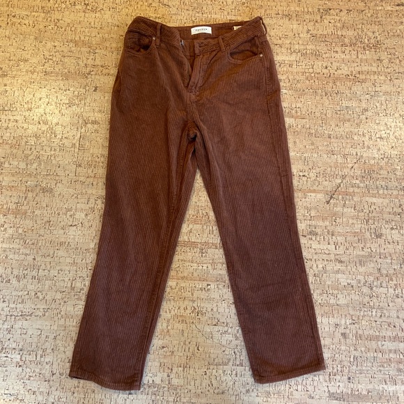 Pacsun rust brown corduroy mom jeans - Picture 3 of 4